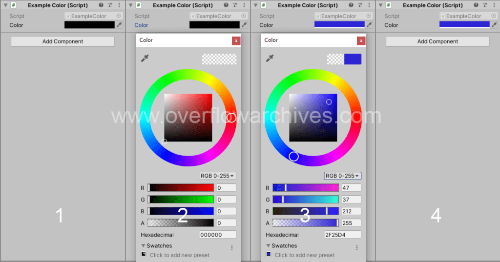 Create Color From Editor