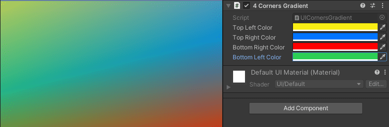 Unity Gradient Effect UI Design Without Scripting Simple Gradient 